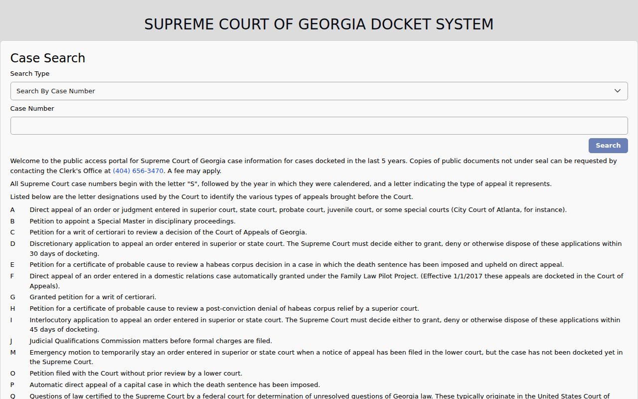 Rabun County court docket Georgia Supreme Court source
